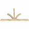 Ekena Millwork Richland Rough Sawn Timber Gable Bracket, Douglas Fir, 84"W x 53"H x 4"D x 4"F, 15/12 Pitch GBW084X53X0404RIC00RDF - alternate 3